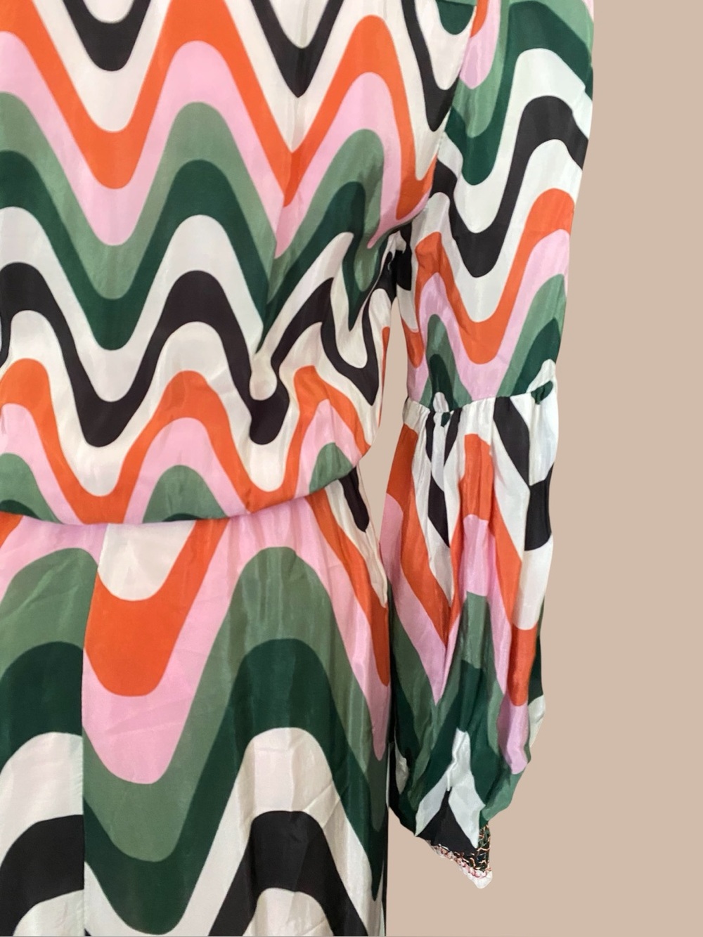 FARM Rio Wave Gradient Maxi Dress Size Small - Picture 12 of 14